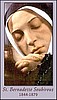 ST BERNADETTE PRAYER CARD