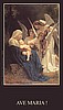 Hail Mary Latin/English Prayer Card