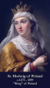 ***NEW*** St. Hedwig of Poland Prayer Card
