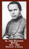 ST JOHN NEUMANN PRAYER CARD